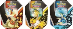 Pokemon Eevee Evolutions Tins - Set of 3